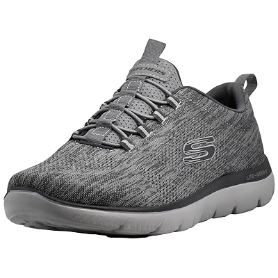 Skechers Summits Louvin Charcoal 10.5 E - Ancho
