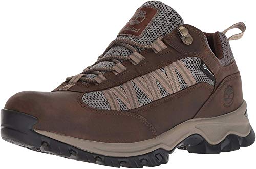 Timberland Mt. Maddsen Lite Bota de senderismo baja impermeable para hombre, marrón oscuro, 11 Med