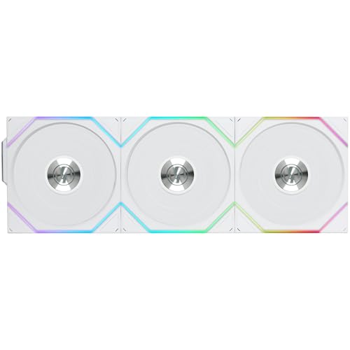 Lian Li UNI FAN TL WIRELESS 3x120mm White Case Fan (G99.12TL1W3W.00)