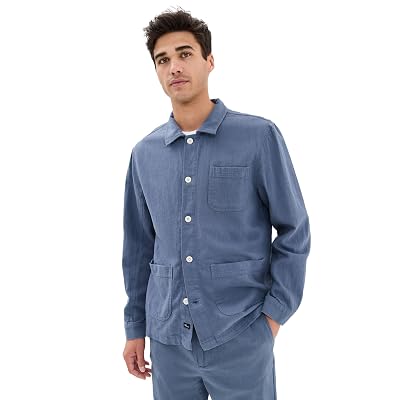 Rails Men's Ambrose Shirt, Washed Blue, L