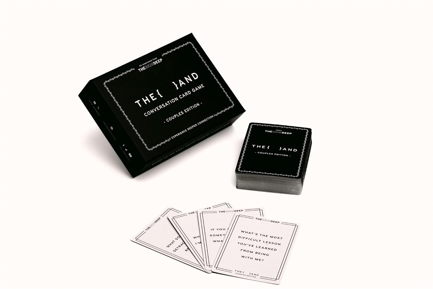 Couples Edition Conversation Card Game - 199 Meaningful Conversation Cards for C