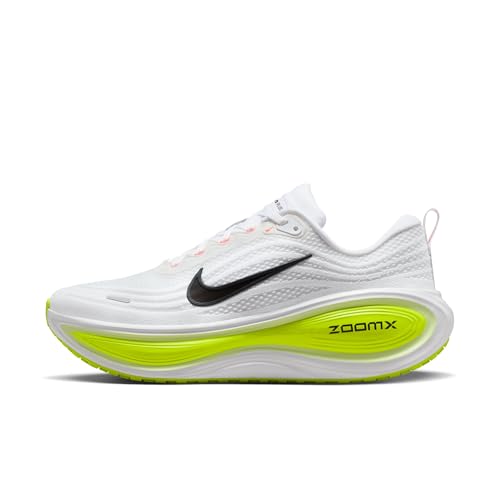 Nike Vomero Plus Men's Road Running Shoes (White/Volt/Barely Volt/Black) Size 10