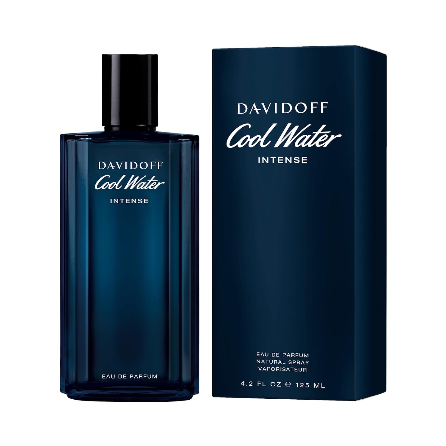 Davidoff Cool Water Eau de Parfum Intense - Ambery Men's Cologne - With Notes of