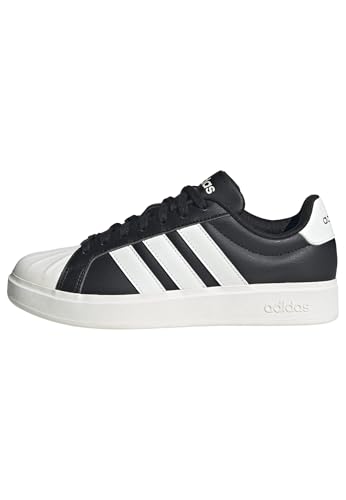 adidas Women's Streetalk, Black/White/Black, 6.5