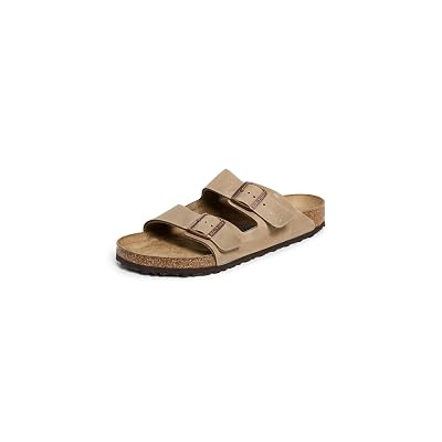 Birkenstock Arizona Soft Footbed Oiled Leather Unisex Shoes Size 12, Color: Core