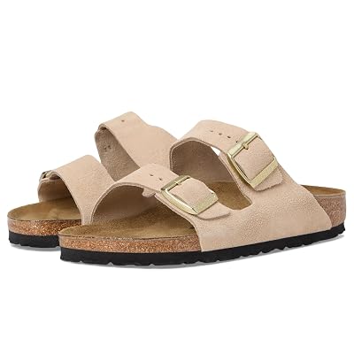 Birkenstock Female Arizona - Suede (Women) Sandcastle Women 7-7.5