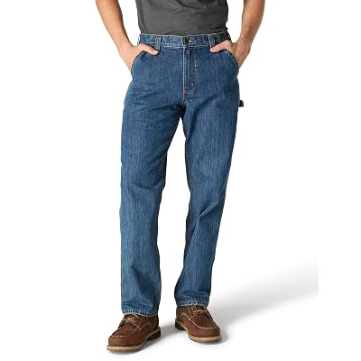 Carhartt Men's Loose Straight Denim Dungaree, Canal, W42 x L30