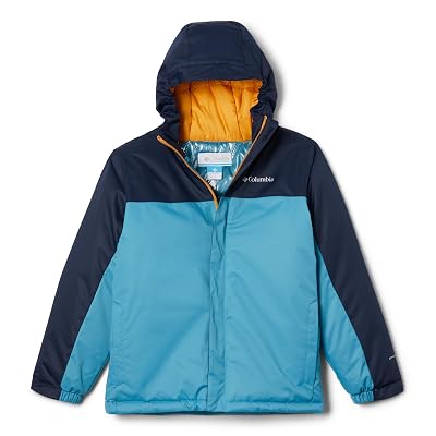 Columbia Youth Boys Hikebound Insulated Jacket, Shasta/Collegiate Navy, Medium