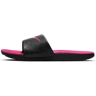 Nike Kid's Kawa Slide Black/Vivid Pink (DD8519 001) - 12 Little Kid
