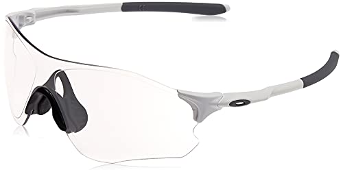 Oakley Mens OO9313 EVZero Path Low Bridge Fit Rectangular Sunglasses, Matte Whit