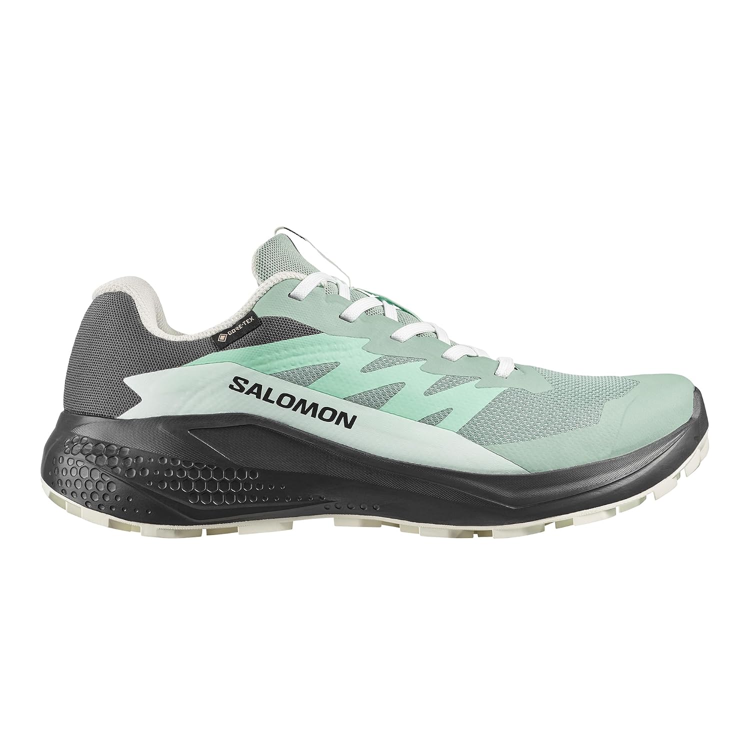 Salomon Women's Alphaglide Gore-Tex Waterproof Trail Running Shoes - Green Milie