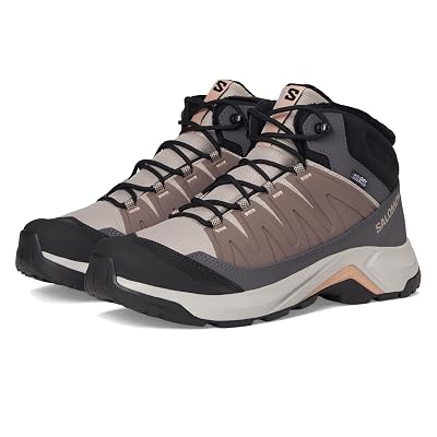 Salomon Women's X-Adventure Etherea/Iron/Mahogany Rose 10 Medium
