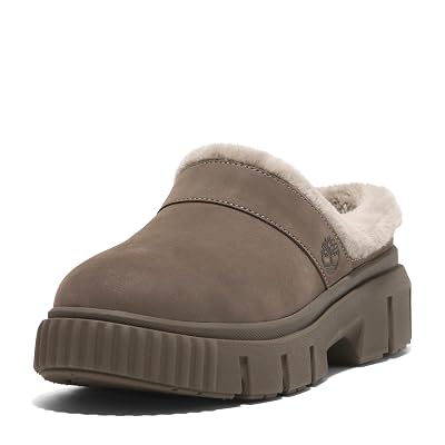 Timberland Women's Greyfield Warm Lined Shoe, Medium Brown Nubuck, 9 Medium