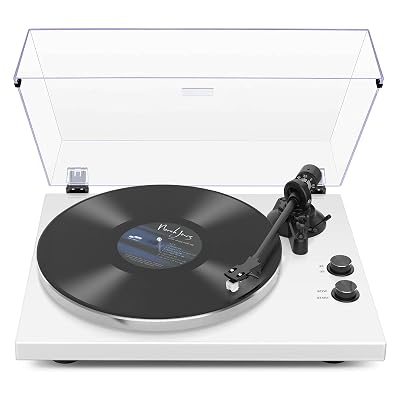 Turntables Belt-Drive Record Player with Wireless Output Connectivity, Vinyl Pla