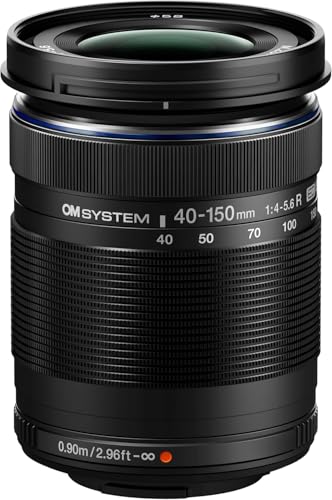 OM System M.Zuiko Digital ED 40-150mm F4-5.6 Lens, telephoto Zoom, Suitable for