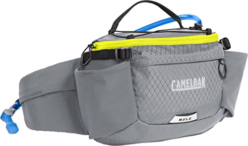 CamelBak M.U.L.E. 5 Mountain Bike Gravel Waist Belt Hydration Pack 50oz, Gunmeta