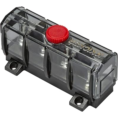 Kicker 47KMFDB3 ABYC Compliant Fuse Holder and Distribution Block