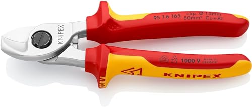 Knipex 95 16 165 Cable Shears 6,5" VDE-tested