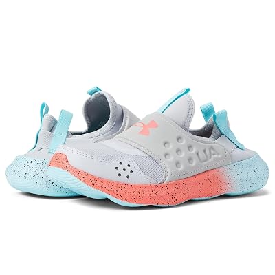 Under Armour Girl's Runplay Fade (Little Kid) Halo Gray/Brilliance/Brilliance 12