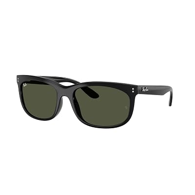 Ray-Ban RB2389 Sunglasses Bundle: RB 2389 BALORETTE 901/31 Black/Green Crystal S