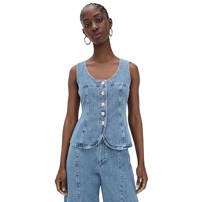 Top Denim ALIGNE Women's Ariella, Light Wash, 6