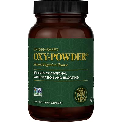 Limpiador de Colon Global Healing Oxy-Powder, Óxido de Magnesio, 60 Cápsulas