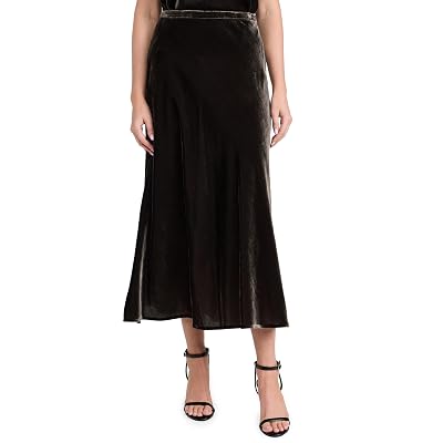 Falda WAYF Women's Sylvie Slip, Chocolate Oscuro, M