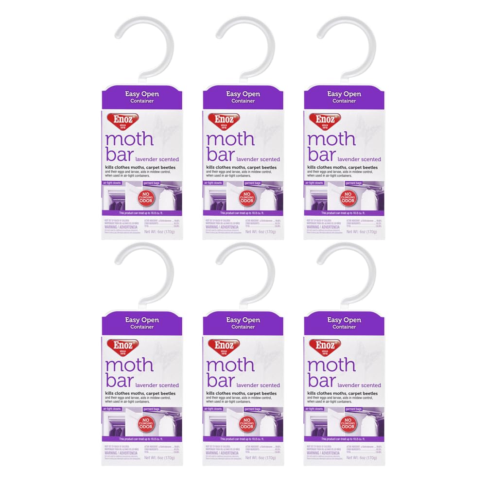 Enoz Moth Bar - Barra de 6 oz - Paquete de 6