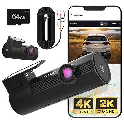 Cámara de auto BlackVue Elite 9-2CH 1TB - Cámara delantera y trasera 4K+2K, Dual HDR STAR