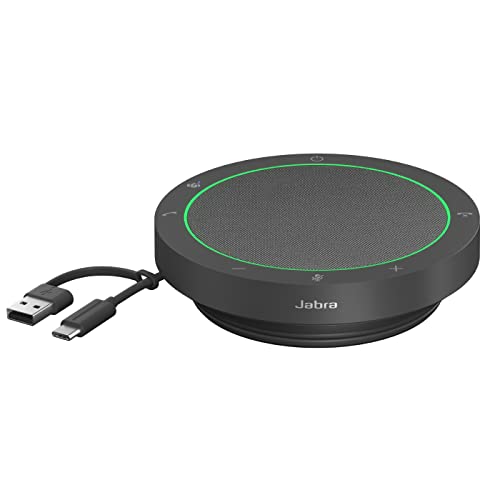 Jabra Speak2 40 Teléfono Portátil Manos Libres 4 Micrófonos con Cancelación de Ruido 50mm Bro