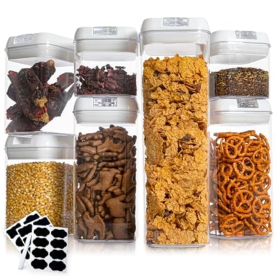 Contenedores Herméticos para Almacenamiento de Alimentos Cheer Collection, Contenedores de Almacenamiento de Cocina