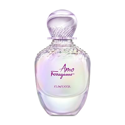 FERRAGAMO Amo Ferragamo Flowerful Eau de Toilette, Perfume Spray para Mujer, 3.4
