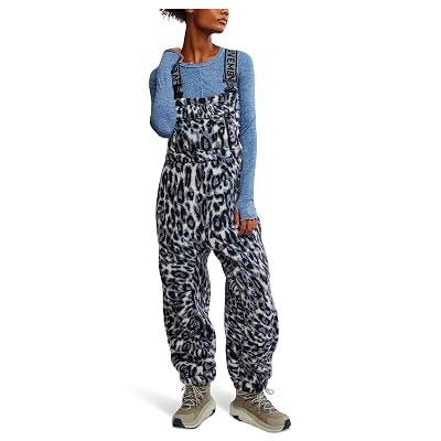Free People Women's Printed Hit The Slopes Sa, Snow Leopard Combo, Medium 26.75