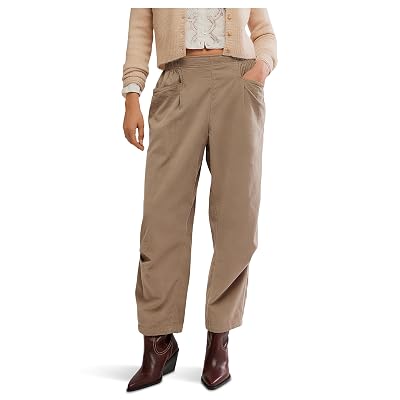 Free People, Mujeres, Pantalones Cord We The Free Nice Choice, Fossil Dune, Mediano
