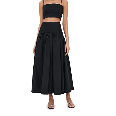 Falda Procida para Mujer STAUD, Negro, 8