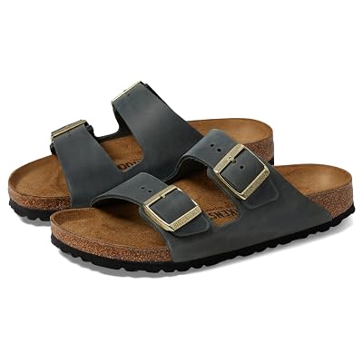 Birkenstock Women's Arizona - Oiled Leather Thyme 6-6.5 Narrow