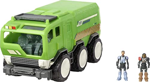 Vehículo de juguete pequeño Mattel Disney y Pixar Lightyear con 2 figuras, Buzz Lightye