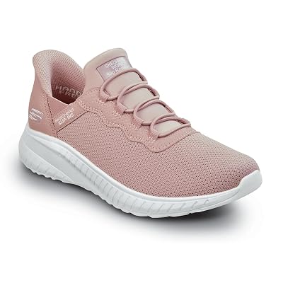 Skechers Mujer Pink Squad Chaos MaxTrax Soft Toe SRO Slip-On 8.0 M