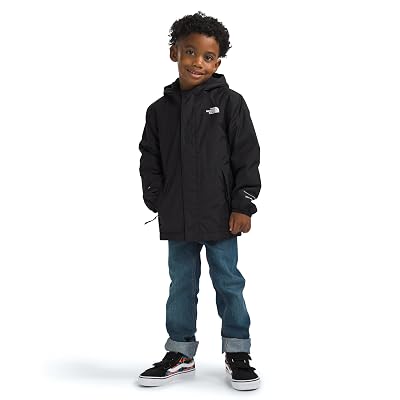 The North Face Kids Warm Antora Rain Jacket, 6, TNF Black