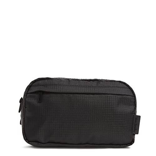 Bolso Sling Crossbody Mini Belt Bag Ripstop para Mujer Vera Bradley, Negro, Talla Única