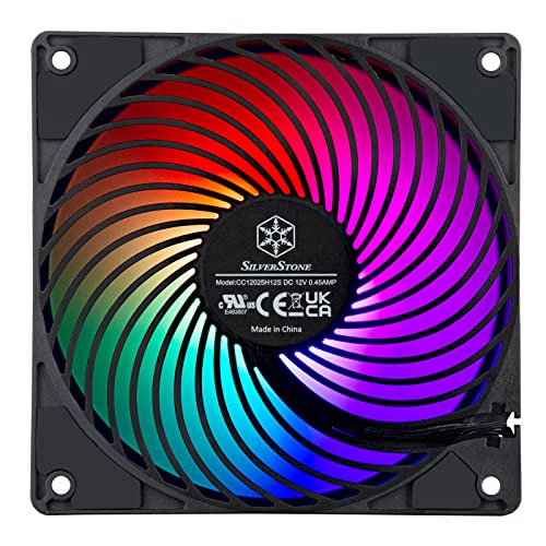 Ventilador Silverstone Air Penetrator 120SK ARGB de Alto Rendimiento 120mm con Canalización de Aire