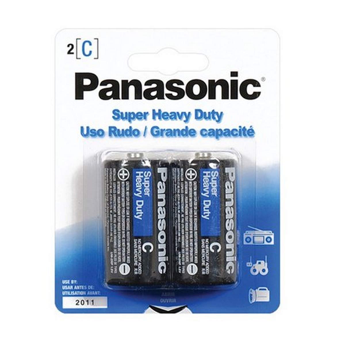 Paquete de Baterías Panasonic C, 2 Unidades (el empaque puede variar)