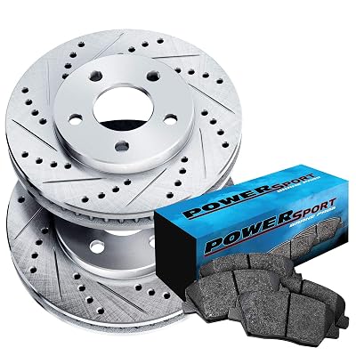 Kit de Frenos Delanteros Power Sport Compatible con Ford Edge 2007-2014; Lincoln MKX 2007-2015
