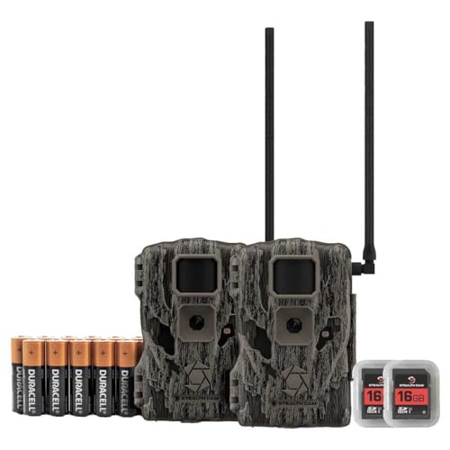 Combo 2-Pack Cámara de Rastreo Inalámbrica Stealth Cam Fusion, Vigilancia de Caza Celular