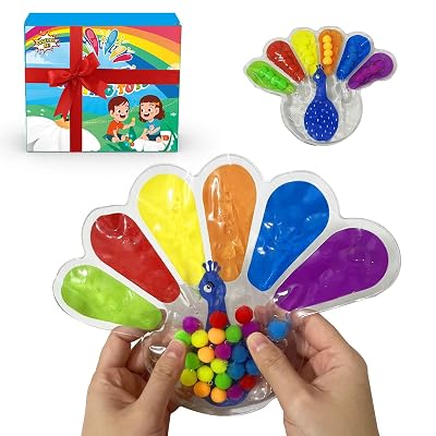 Juguetes Sensoriales GYsomer para Clasificar Colores, Juguetes de Motricidad Fina para Niños Pequeños, Montess