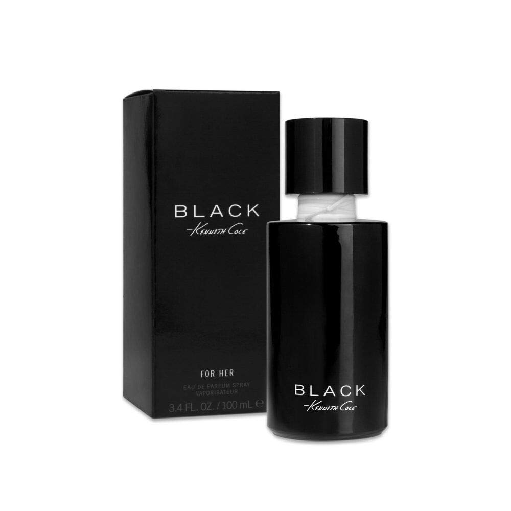 Kenneth Cole Black for Her Eau de Parfum Spray Perfume for Women, Warm, Fresh, F