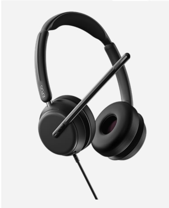 EPOS - Impact 860 ANC Headset - Certificación Microsoft Teams - Estéreo - USB Typ