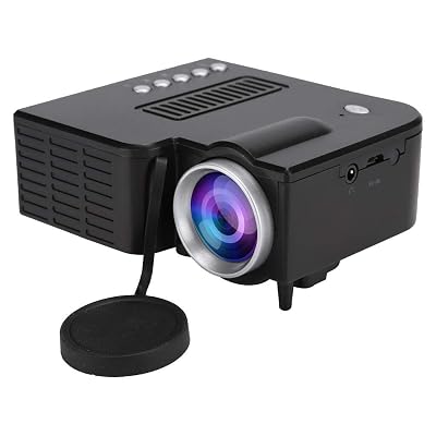 Proyector Goshyda, Proyector LED Portátil HD 1080P en Miniatura, Ventilador UC28c + Aluminio