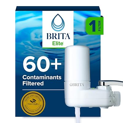 Sistema de Filtro de Agua para Grifo Brita Elite Advanced White, 1 Filtro