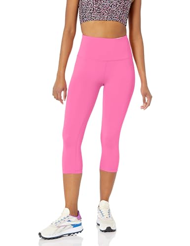 Amazon Essentials Leggins Capri de Cintura Alta y Efecto Moldeador para Mujer